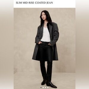 SLIM MID-RISE COATED JEAN Banana Republic Factory Size 30 NWT